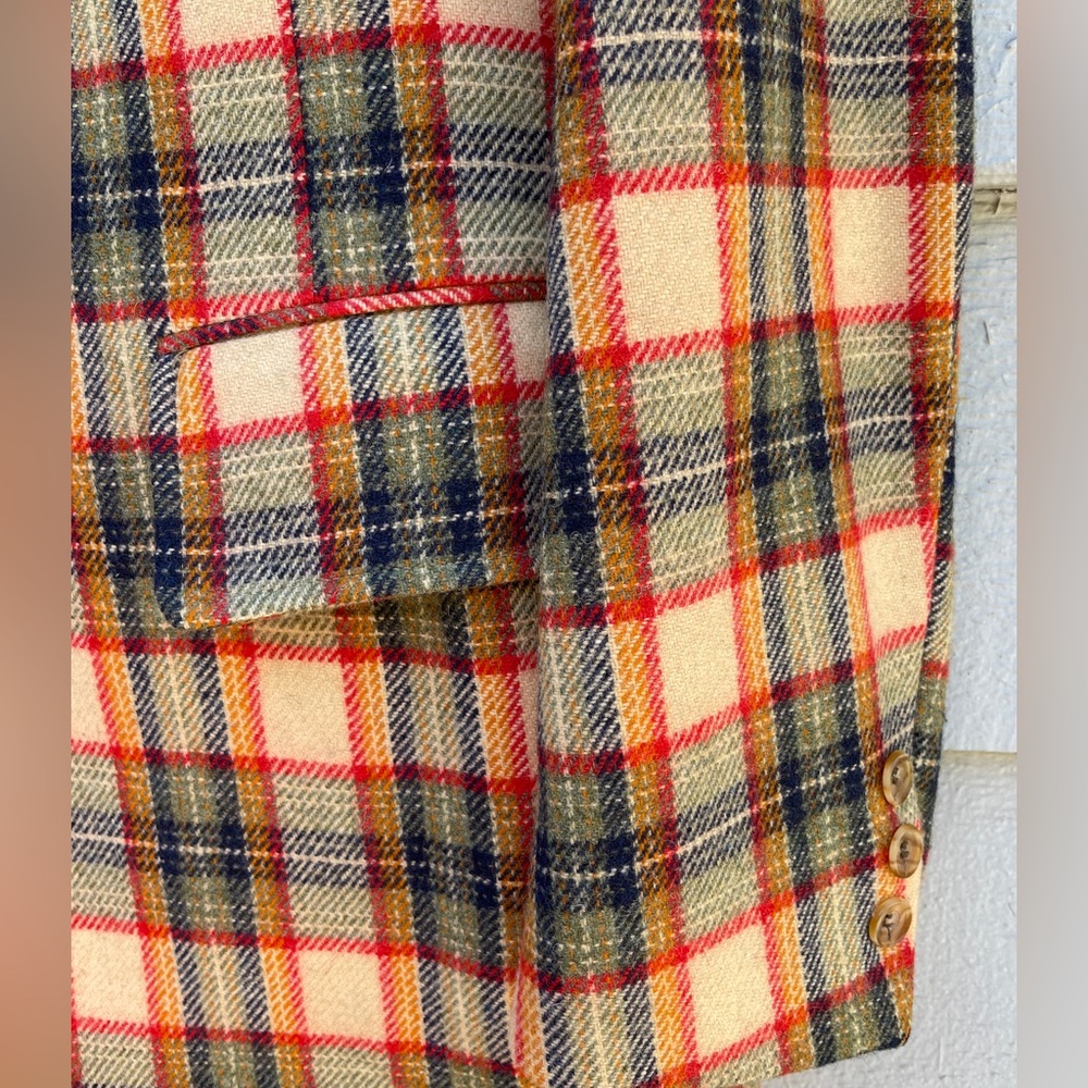 Arthur Norgaard of Birch Creek Sport Coat, Men’s Size 42 Inch Chest, Plaid - Picture 2 of 8